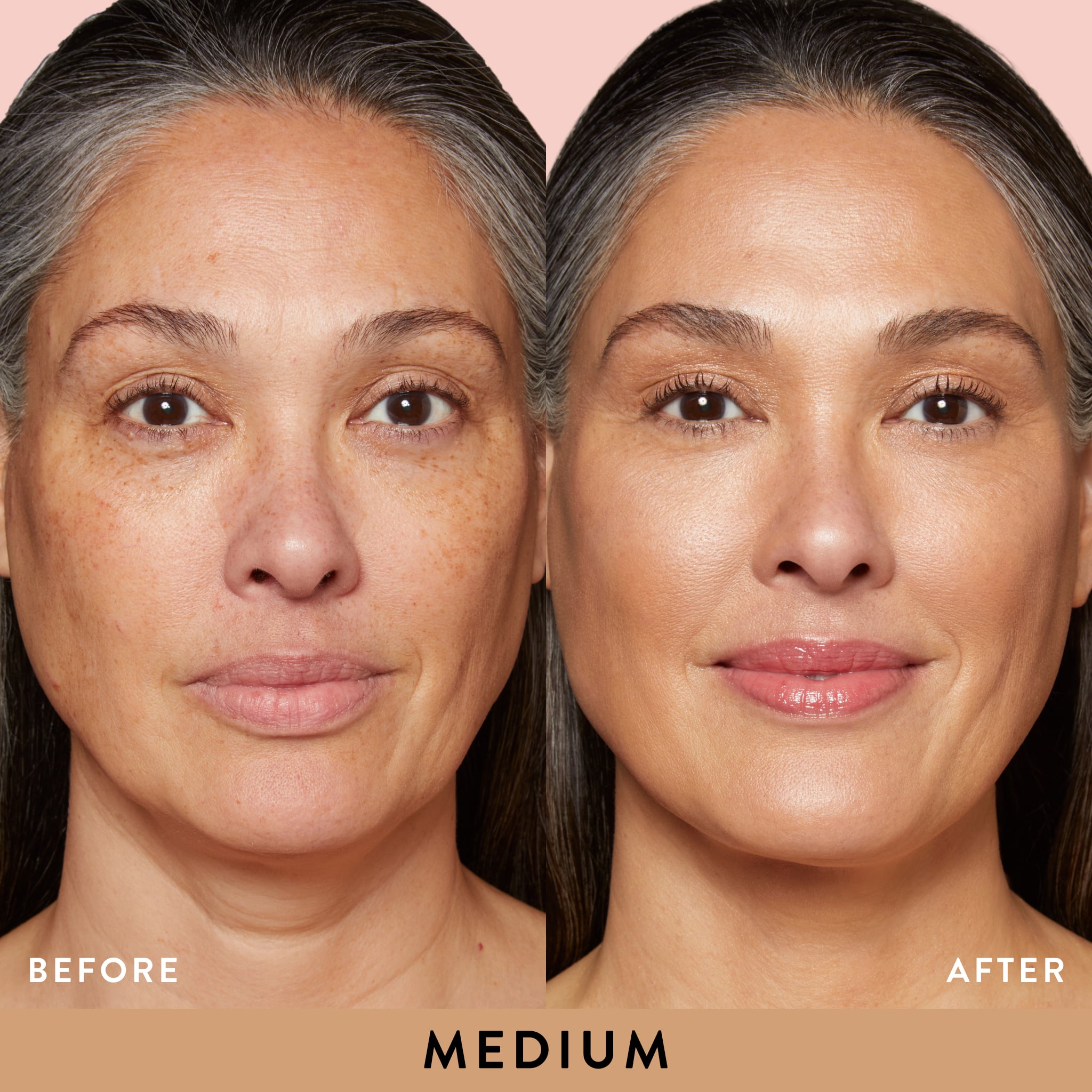 Baked Balance-n-Glow Color Illuminating Foundation model B&A in shade Medium