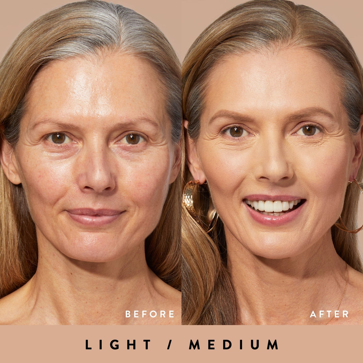 Quench-n-Tint Lightweight Tinted Moisturizer Model B&A in Light/Medium