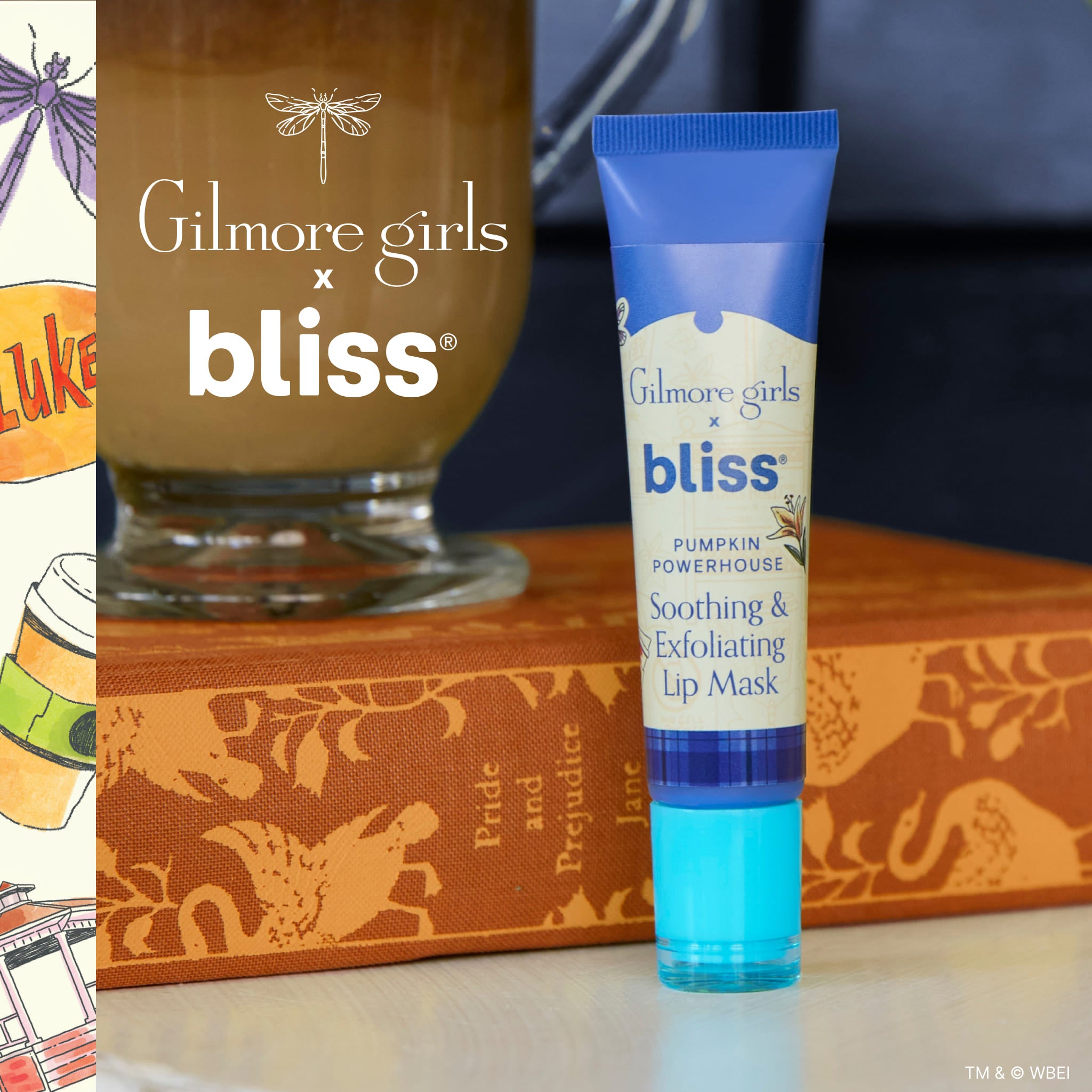 Gilmore Girls x Bliss Pumpkin Powerhouse Soothing & Exfoliating Lip Mask - Image 8